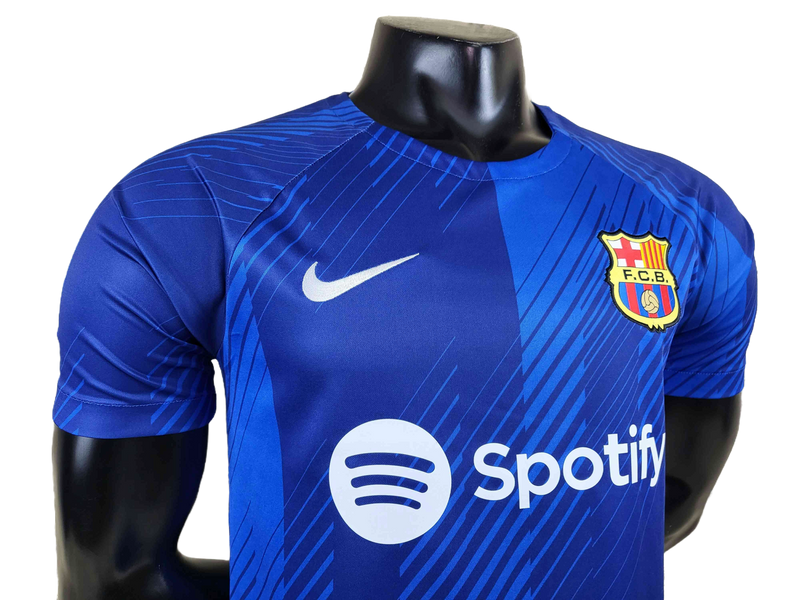 Camisa Barcelona Treino 2024 Nike - Azul