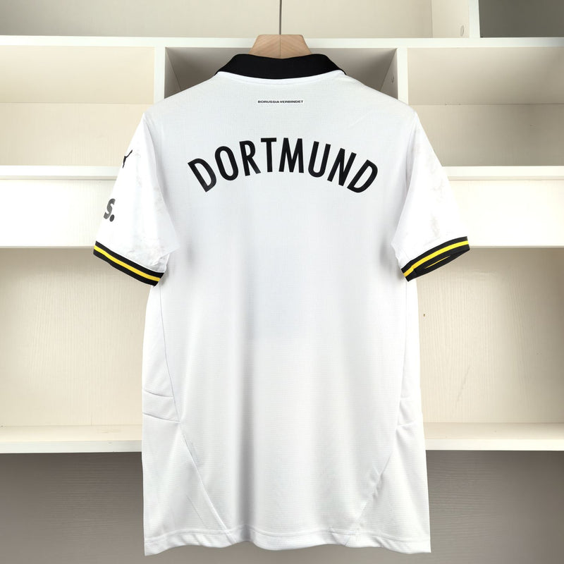 Camisa Borussia Dortmund 24/25 Puma - Branca