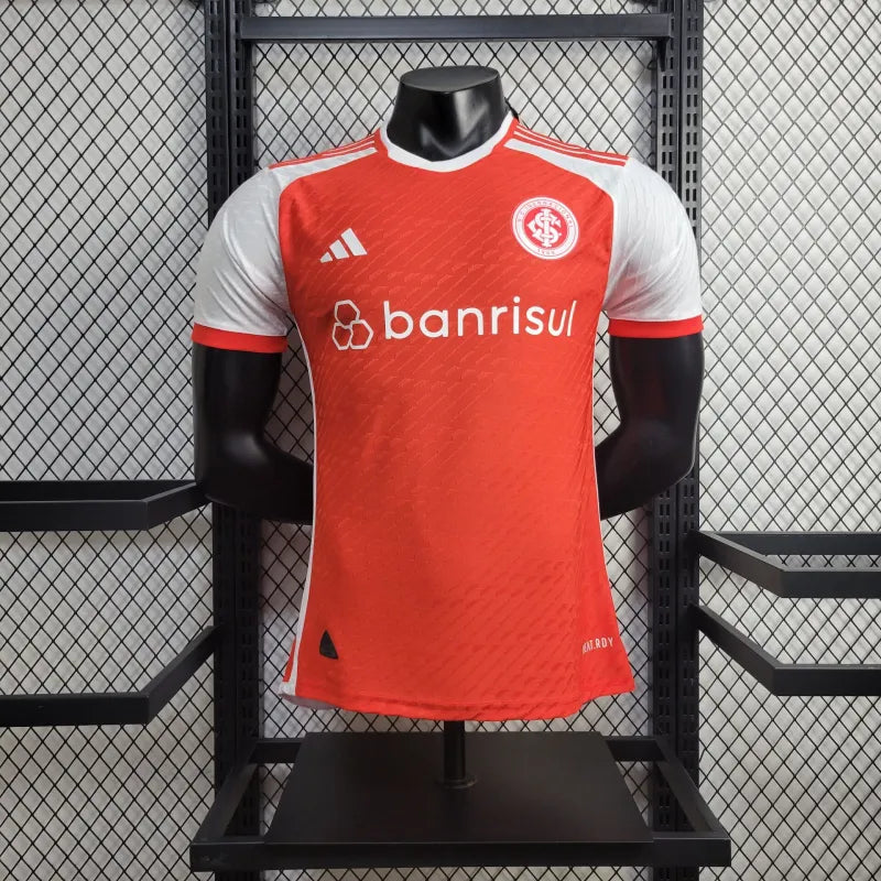 Camisa Internacional Masculino Jogador 2024  Adidas - Vermelha e Branca