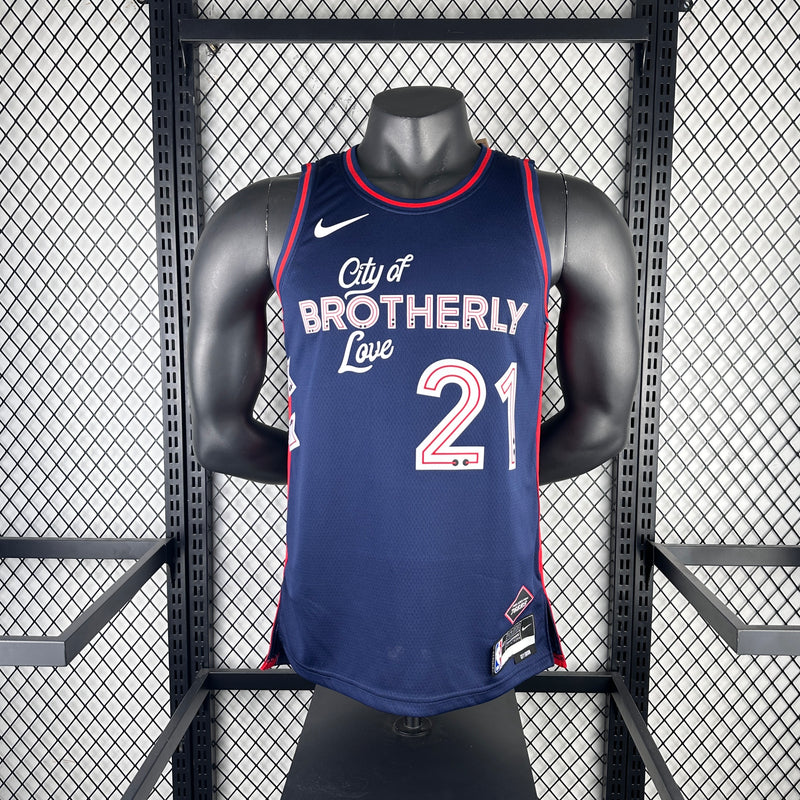 Regata Philadelphia 76ers Masculina 2024 - Azul