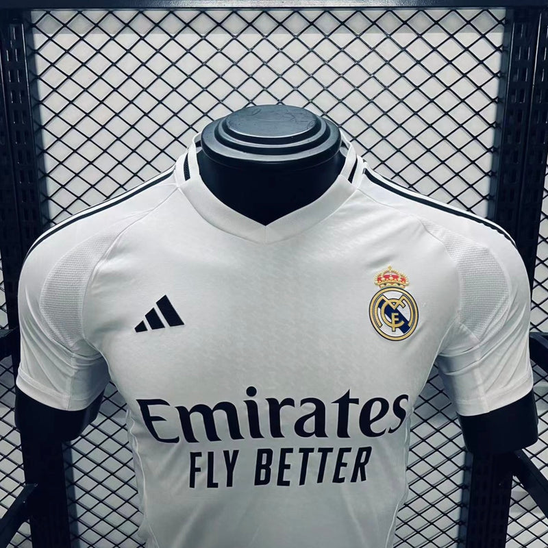 Camisa Real Madri 24/25 - Branca - Adidas - Jogador