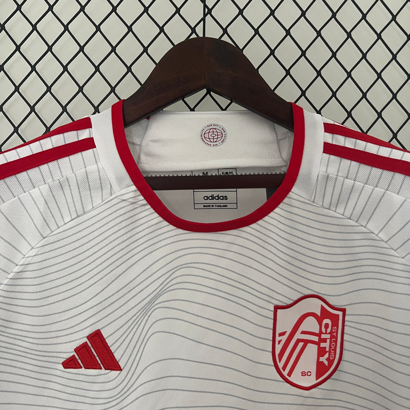 Camisa St Louis City FC 2024 Adidas - Branca