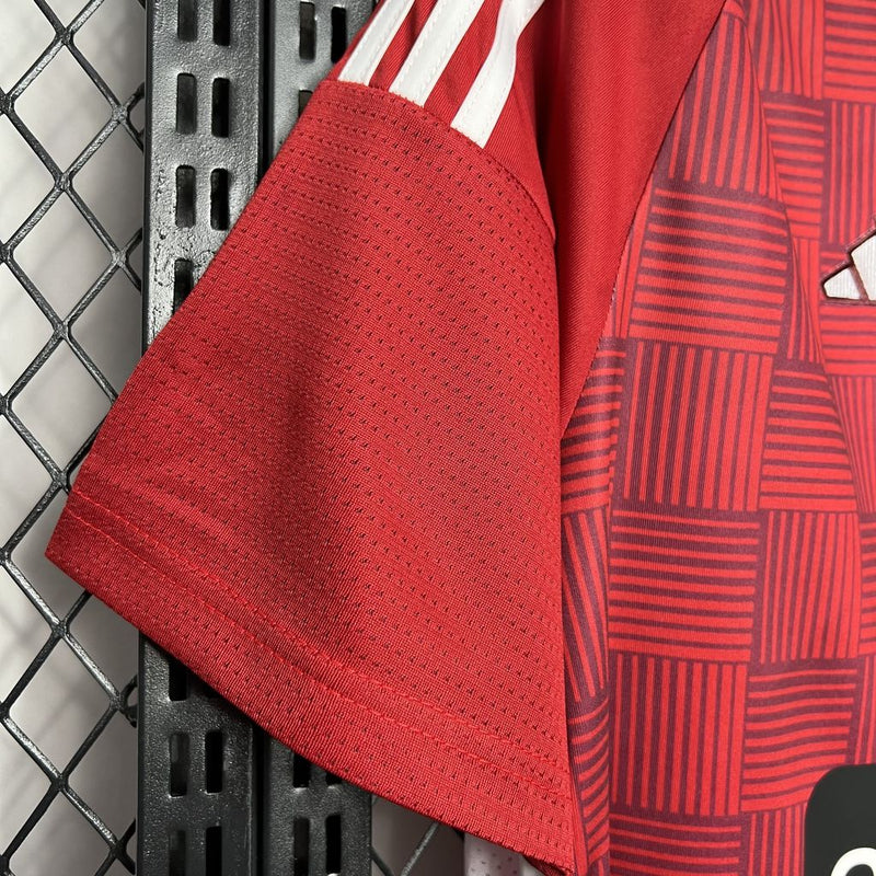 Camisa El Ahly 2024/25 Adidas - Vermelha