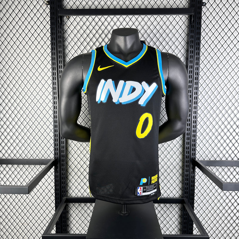 Regata Indiana Pacers Masculina 2024 - Preto