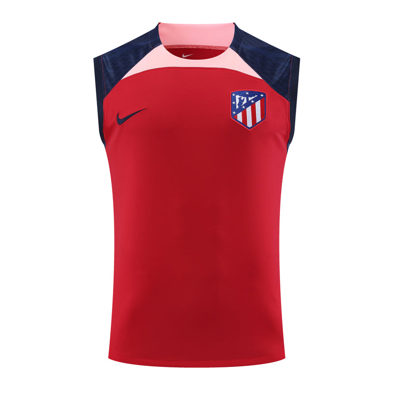 Kit Treino Atlético de Madrid 2023/24 Nike - Vermelho