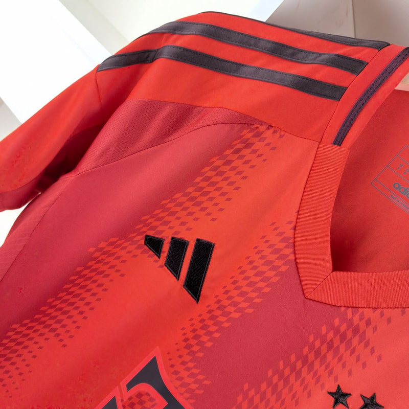 Camisa Bayern de Munique I 24/25 Adidas - Vermelho