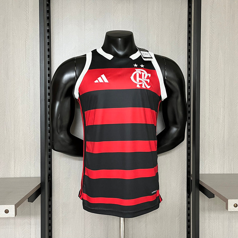 Camisa Flamengo Regata 24/25 Adidas - Rubro Negra