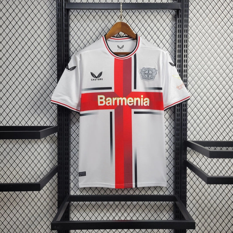 Camisa Bayer Leverkusen 24/25 Castore - Branco