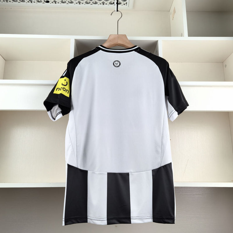 Camisa Newcastle United  24/25 Adidas - Preto e Branco