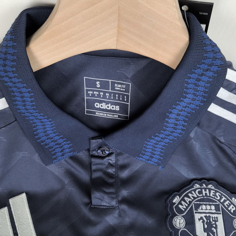 Camisa Manchester United Edição Especial 2024 Adidas - Azul