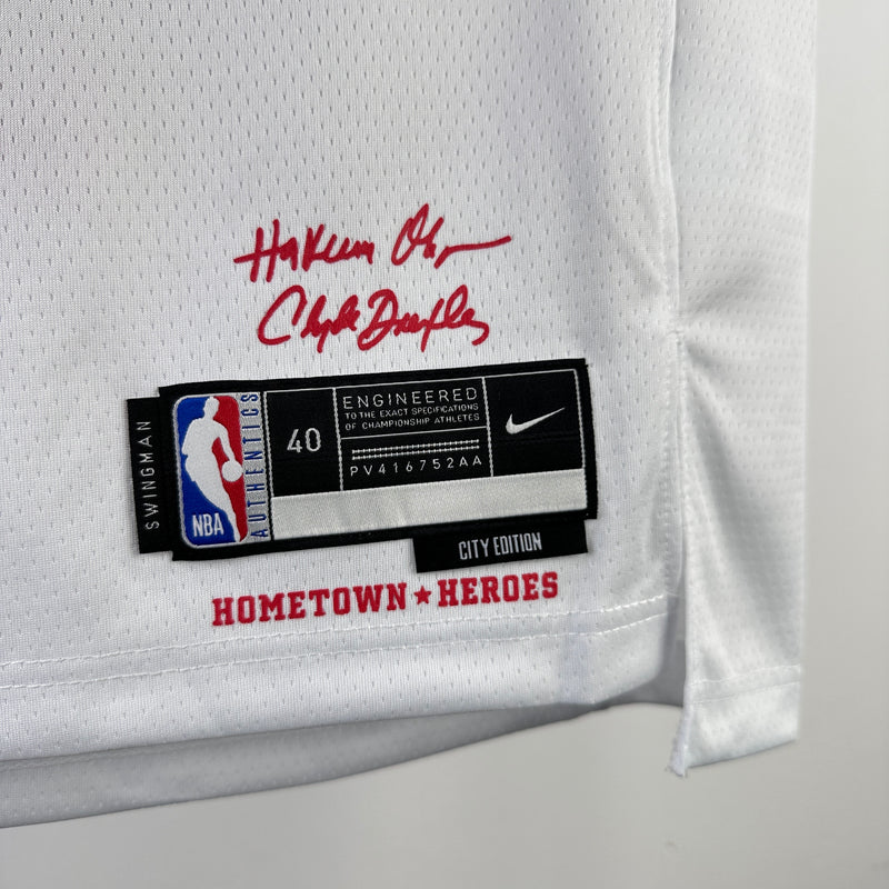 Regata Houston Rockets Edição especial Masculina - Branca