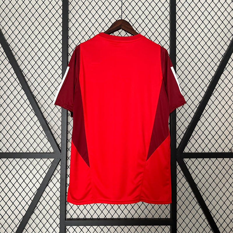 Camisa de Treino Internacional 2024 Adidas - Vermelho