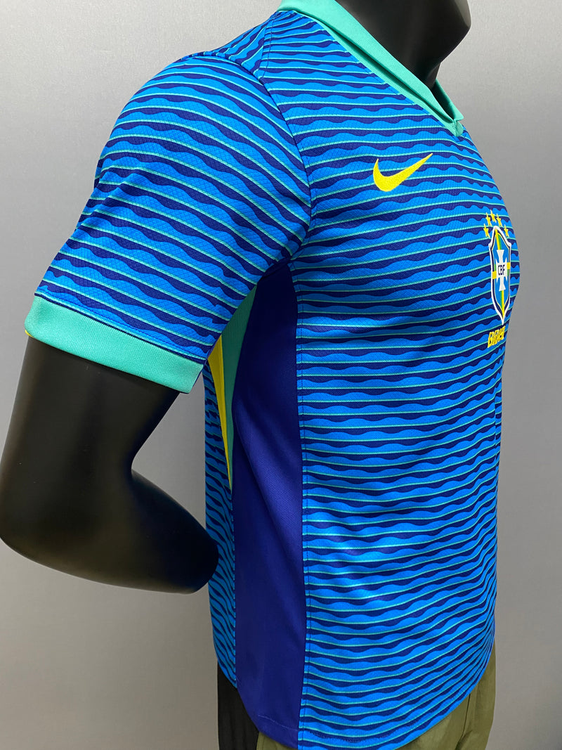 Camisa Seleção Brasil 2024 - Azul - Nike - Masculino