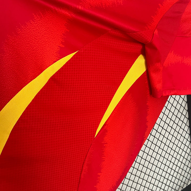 Camisa Seleção Espanha 2024 Adidas - Vermelho