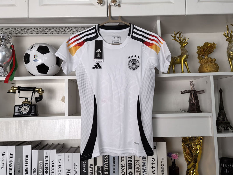 Camisa Seleção Alemanha Feminina 2024 Adidas - Branca