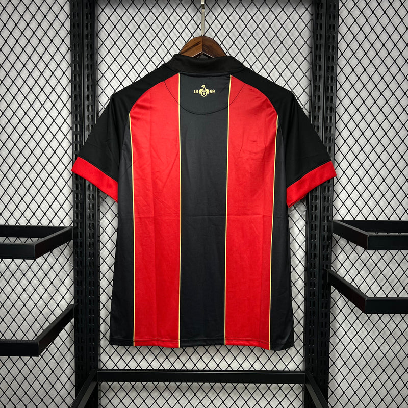 Camisa Bournemouth F.C 24/25 Umbro - Vermelha e Preta