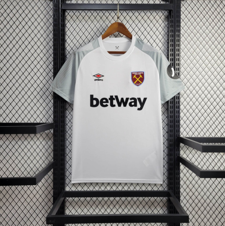 Camisa West Ham United 24/25 Umbro - Branco