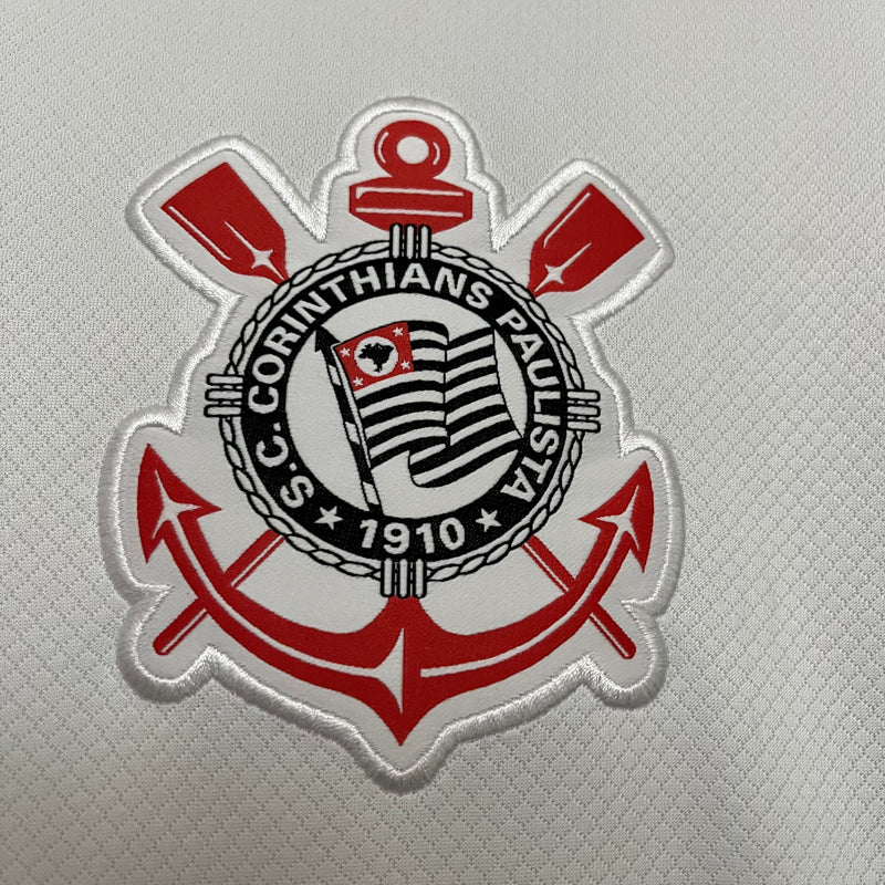 Camisa Corinthians [Com Patrocínio] 2024 Nike - Branca