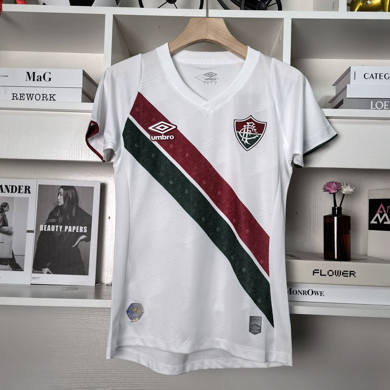 Camisa Fluminense Feminina 2024 Umbro - Branca