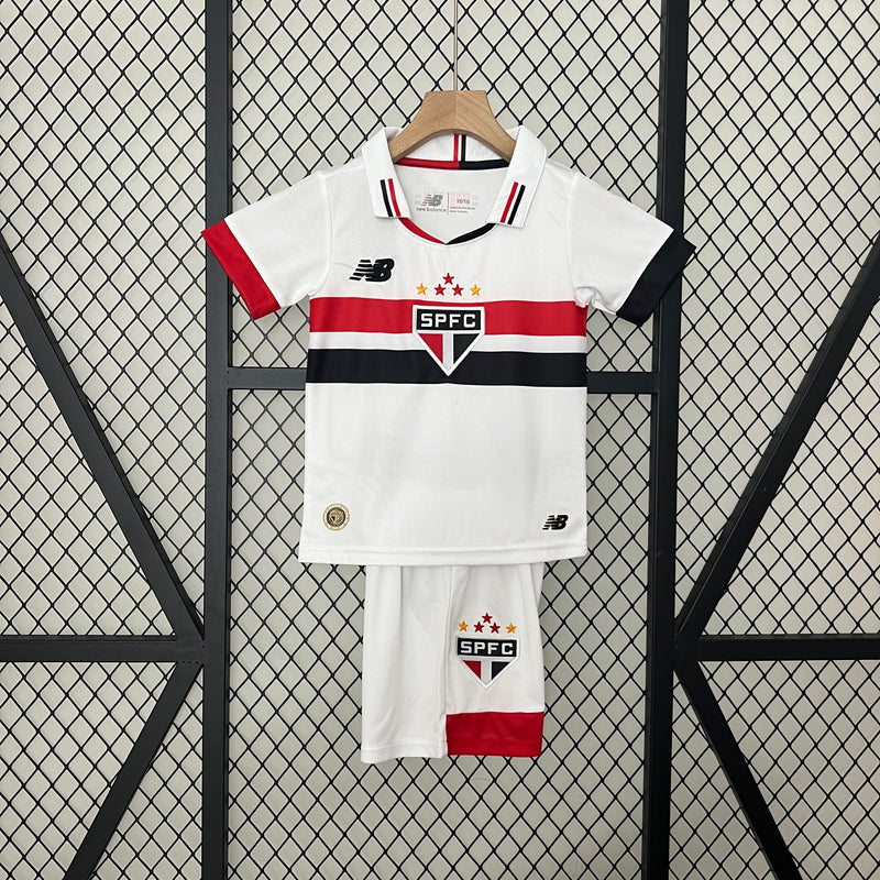 Kit Infantil São Paulo 2024 New Balance - Branco