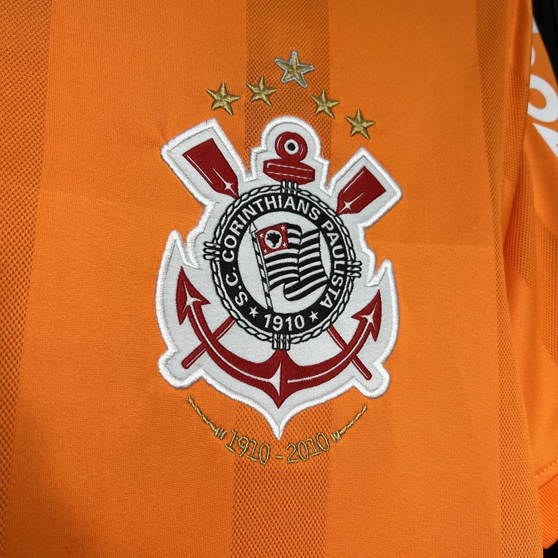 Camisa Corinthians Retrô 2010 Nike - Laranja