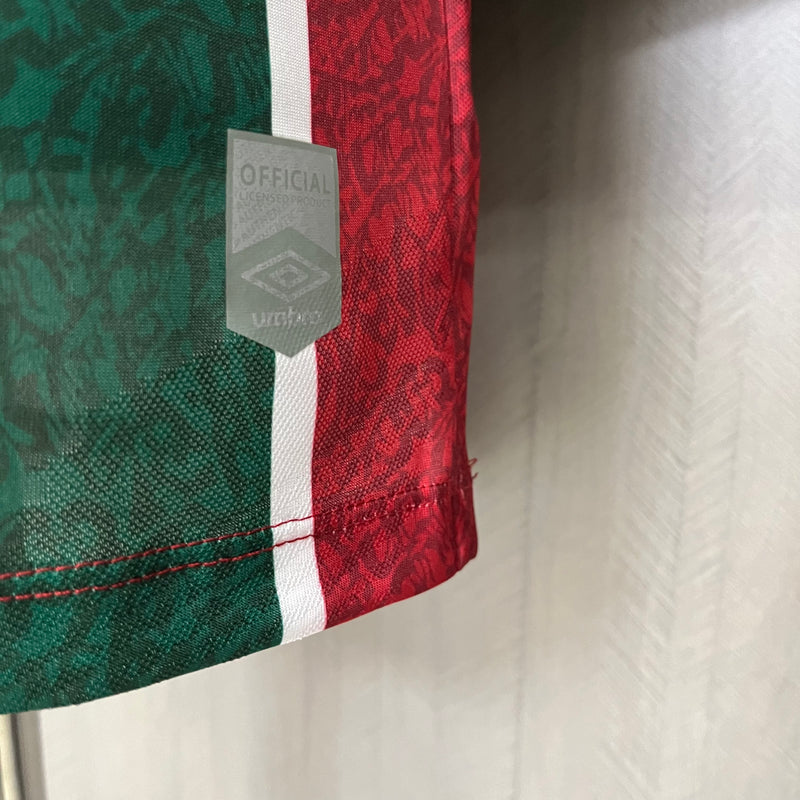 Camisa Fluminense Regata 2024 Umbro - Vermelho e Verde