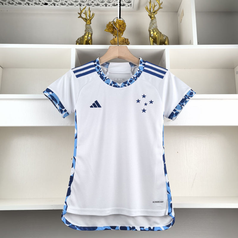 Camisa Cruzeiro Feminina 2024 Adidas - Azul