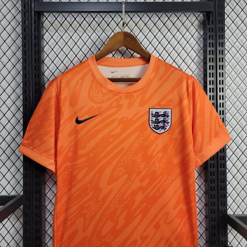 Camisa Seleção Inglaterra Goleiro 2024 Nike - Laranja