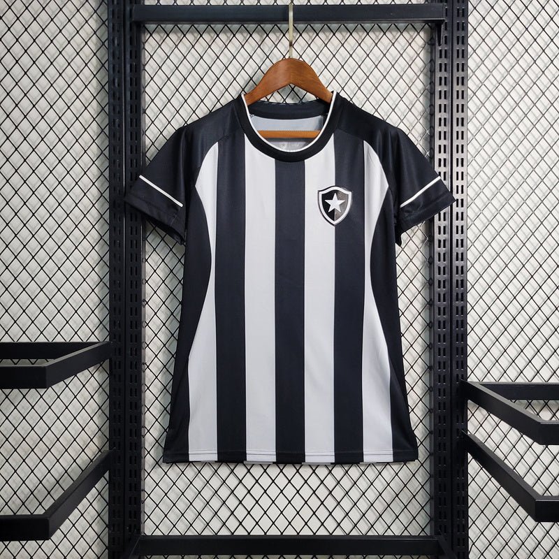 Camisa Feminina Botafogo 23/24 Rebook - Preto e Branco