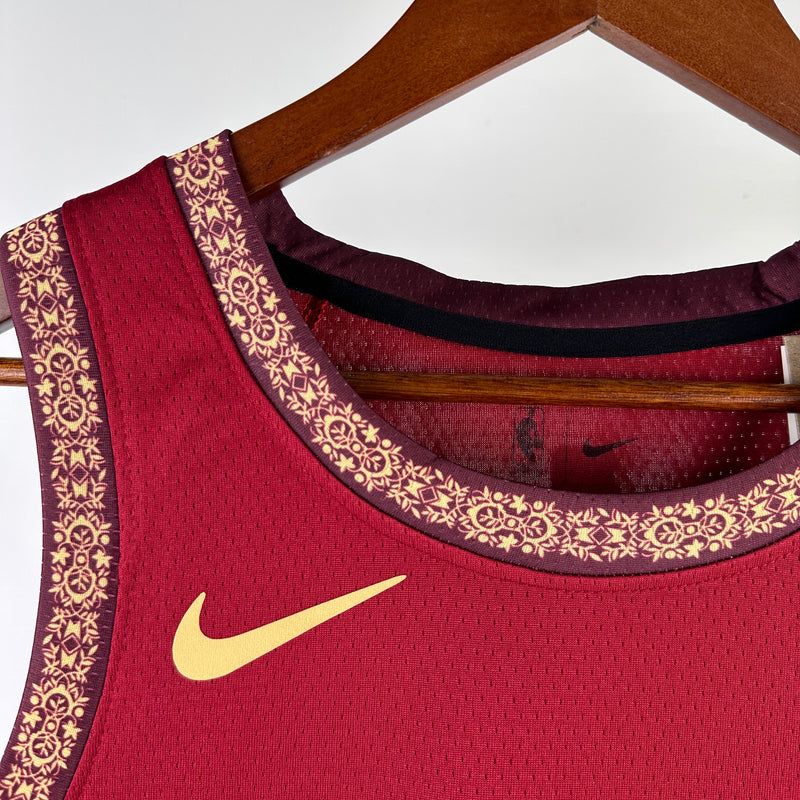 Regata Cleveland Cavaliers Masculina 2024 - Vermelha