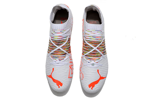 Chuteira Campo Puma Future Z FG White/Orange