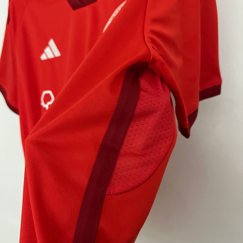 Camisa Internacional I 23/24 Adidas - Vermelho