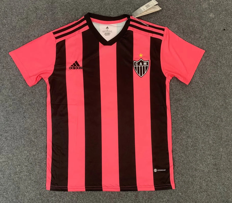 Camisa Atlético Mineiro Outubro Rosa 22/23 Adidas - Rosa