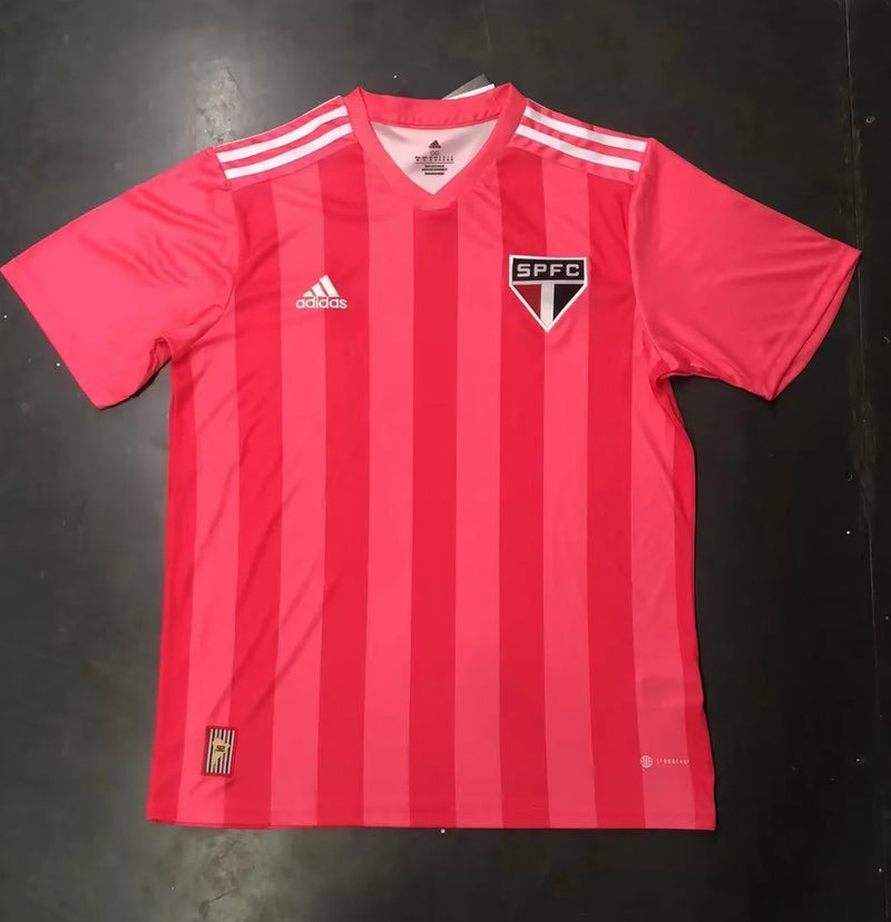 Camisa São Paulo Outubro Rosa 22/23 Adidas - Rosa