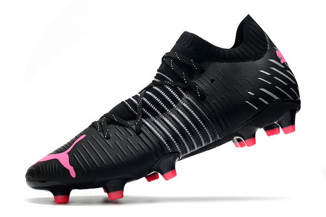 Chuteira Campo Puma Future Z FG Black/Pink