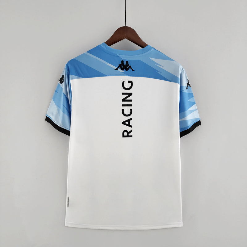 Camisa Racing I 22/23 Kappa - Branco e Azul