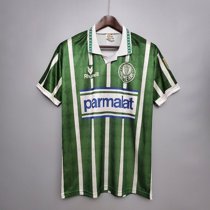 Camisa Palmeiras Retrô 1993/94 - Rhumell - Verde e Branca