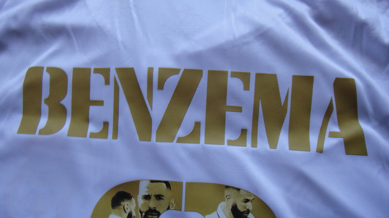 Camisa Real Madrid [Bola de Ouro - BENZEMA