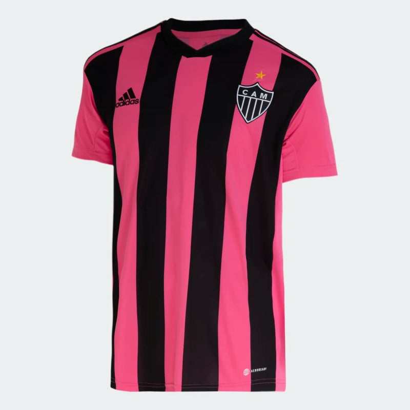 Camisa Atlético Mineiro Outubro Rosa 22/23 Adidas - Rosa