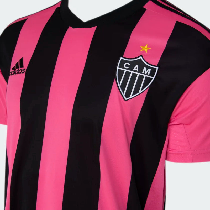 Camisa Atlético Mineiro Outubro Rosa 22/23 Adidas - Rosa