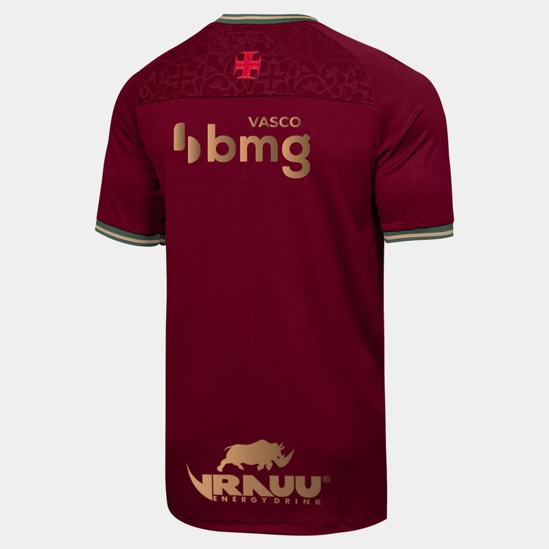 Camisa Goleiro Vasco III [Com Patrocínio] 22/23 Kappa - Vinho