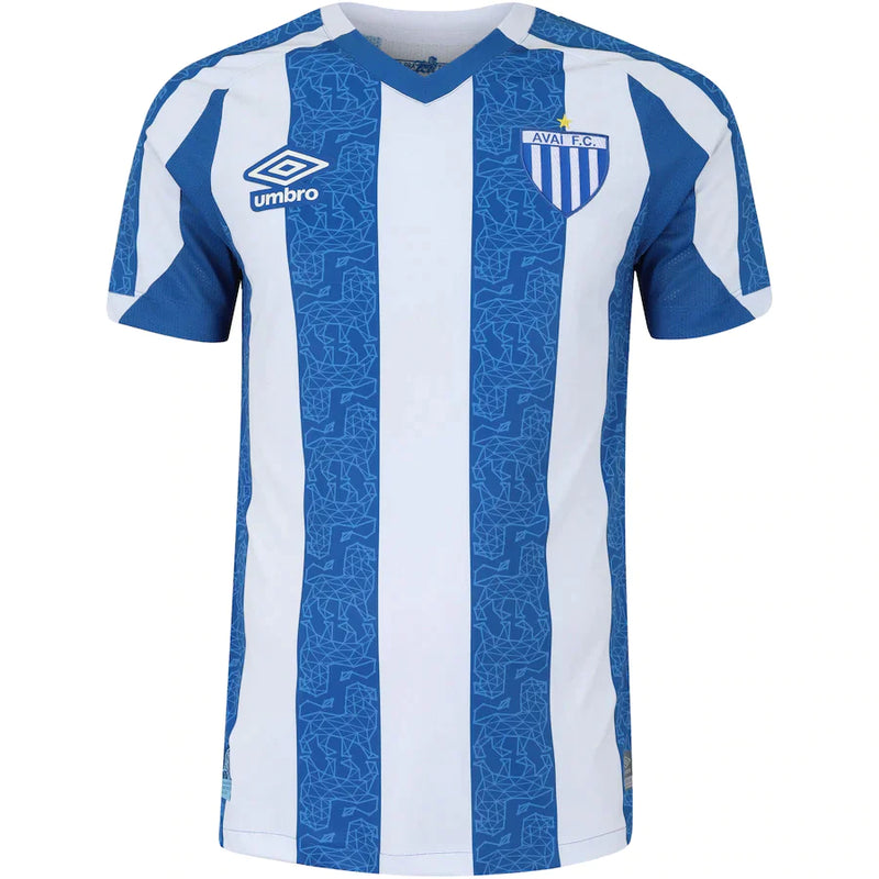 Camisa Avaí I 22/23 Umbro - Azul e Branco