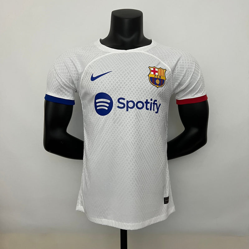 Camisa Barcelona II 23/24 Branca - Nike - Masculino Jogador