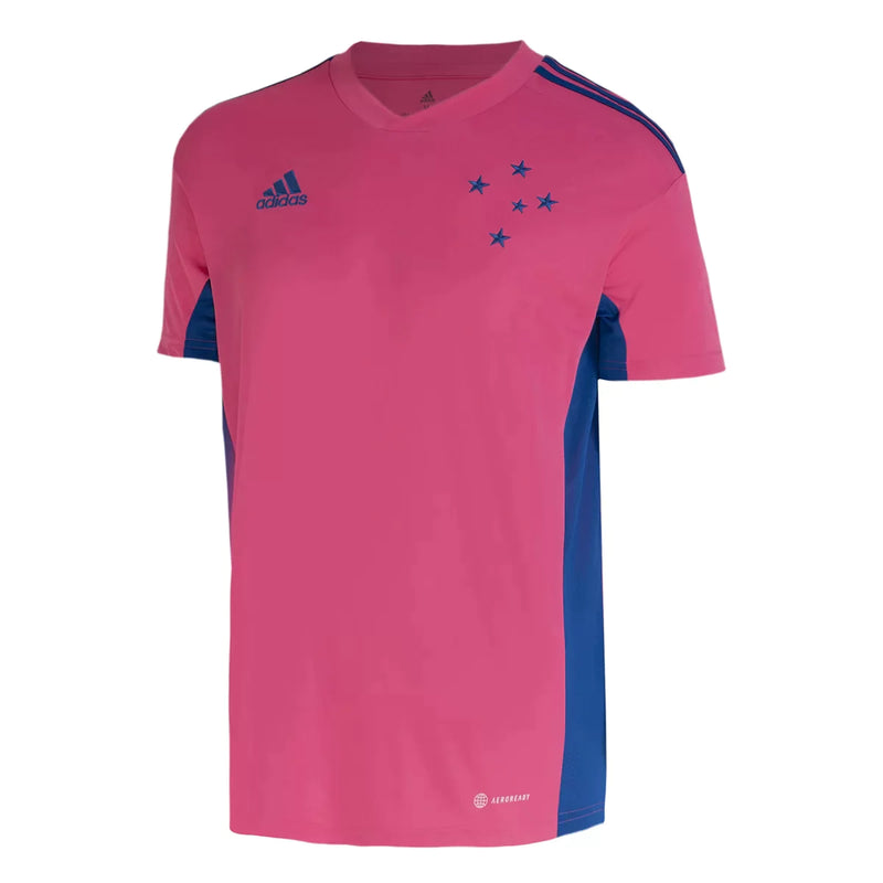 Camisa Cruzeiro Outubro Rosa 22/23 Adidas - Rosa