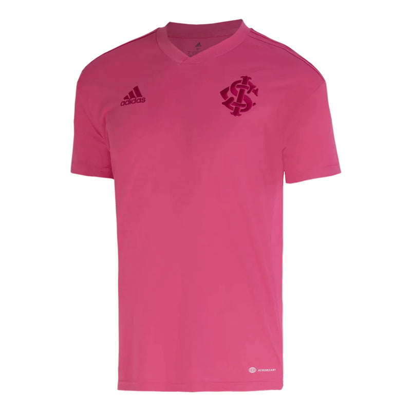 Camisa Feminina Internacional Outubro Rosa 22/23 Adidas - Rosa