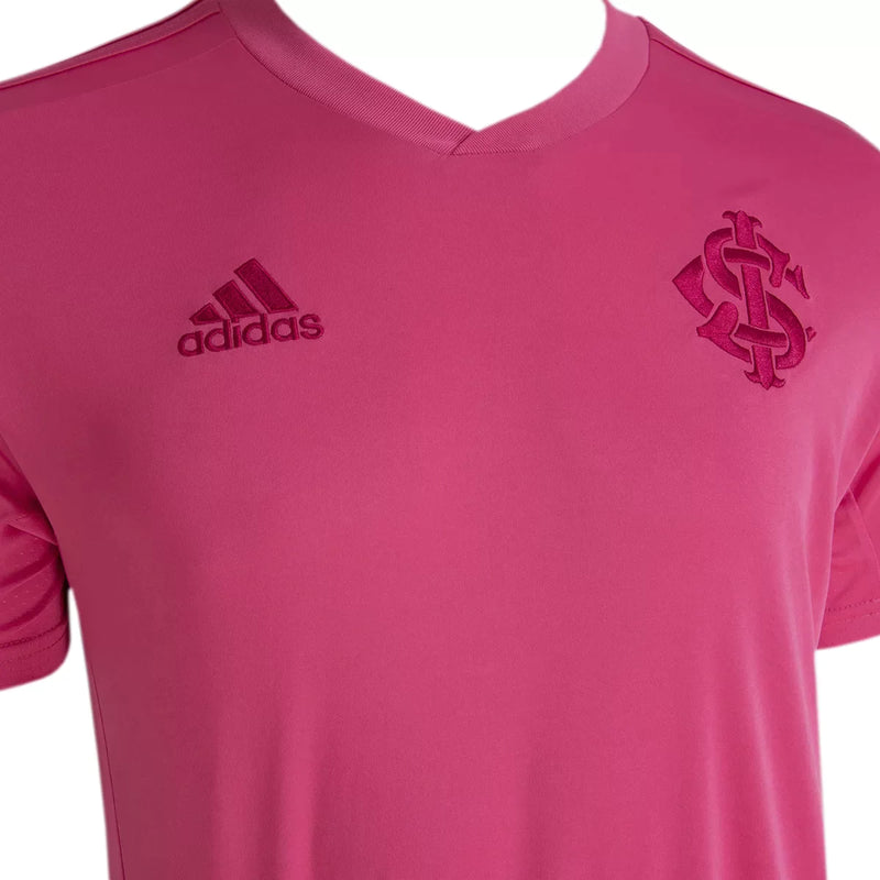 Camisa Feminina Internacional Outubro Rosa 22/23 Adidas - Rosa