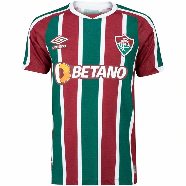 Camisa Fluminense I 22/23 Umbro - Vinho e Verde