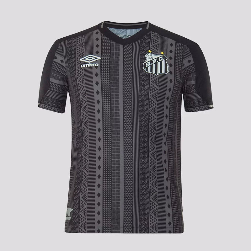 Camisa Santos III 22/23 Umbro - Preto