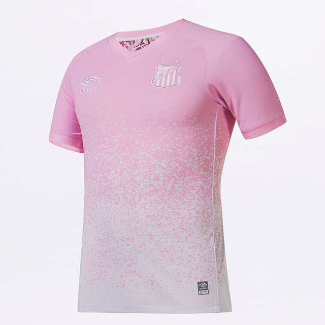 Camisa Santos Outubro Rosa 21/22 Umbro - Rosa