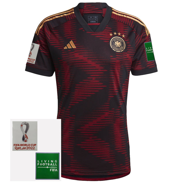 Camisa Seleção Alemanha II 2022 Adidas [Com Patch] - Preto